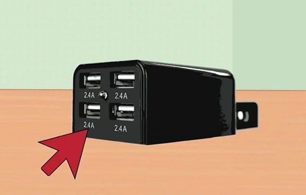  Tìm thông số ampe trên thiết bị điện