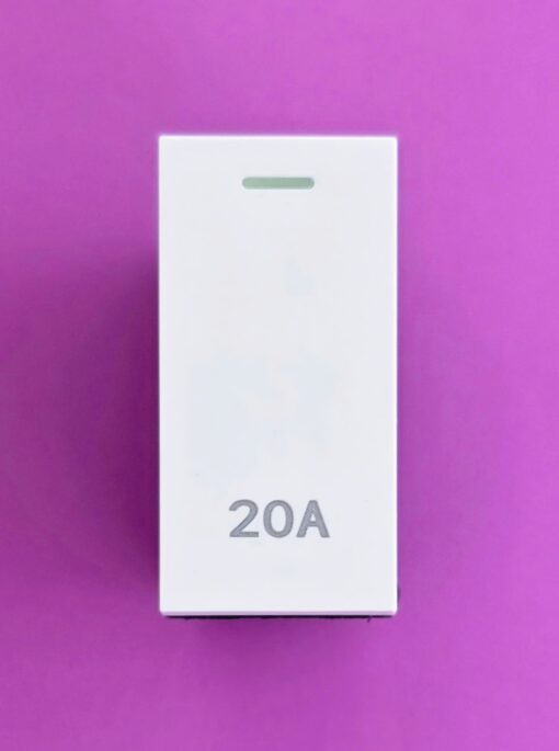 Công tắc 20A màu trắng