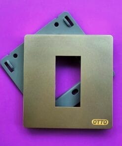 Mặt vuông 1 thiết bị màu vàng